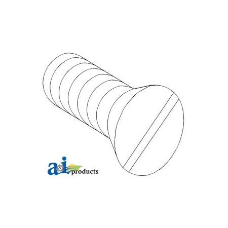 A & I Products Screw, Brake Adjusting 1" x0.5" x0.5" A-182278M1